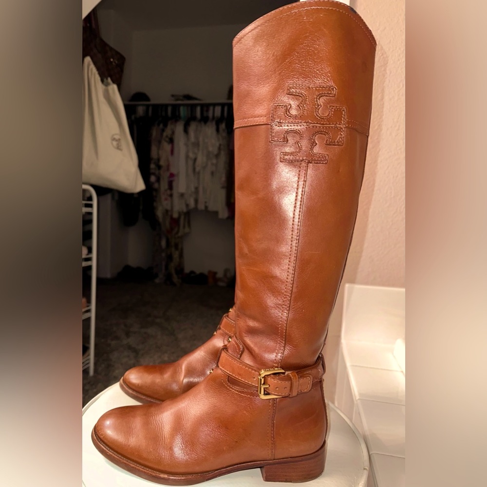 Tory Burch Patterson Riding Boots